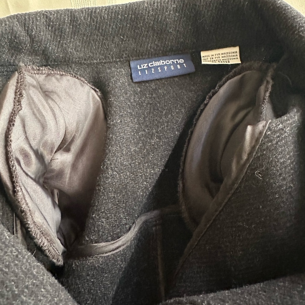 Liz Claiborne Black Utility Jacket - Picture 12 of 14